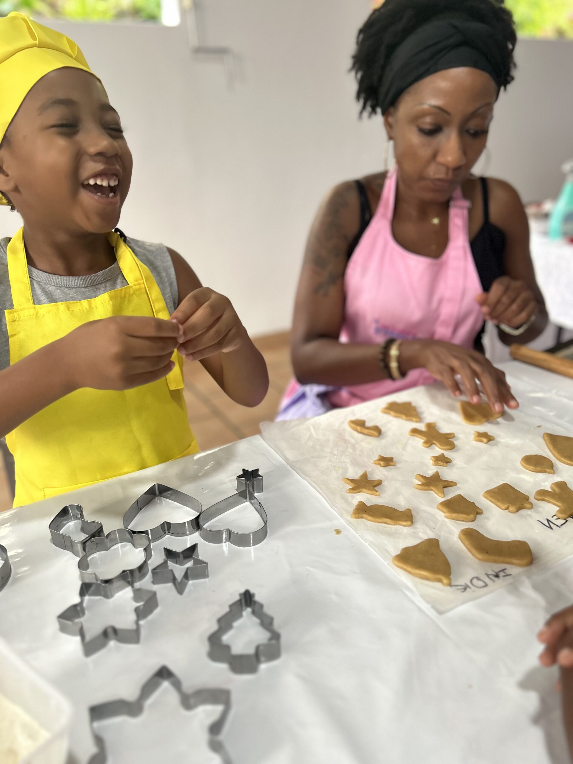 Atelier biscuit de noel