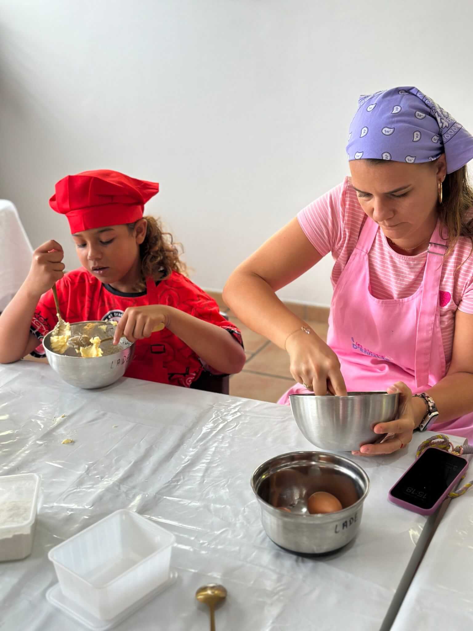 Atelier fabrication de biscuit